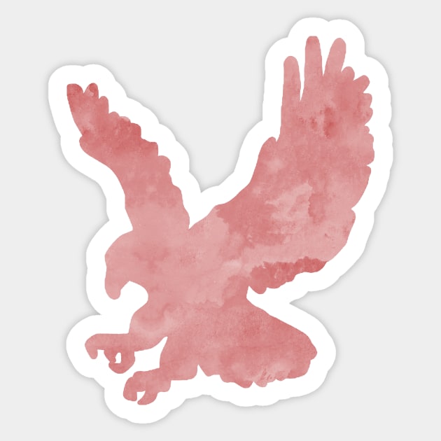 Red Eagle Sticker by TheJollyMarten